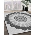 thumbnail image 3 of Ahgly Company Machine Washable Indoor Rectangle Transitional Smokey Gray Area Rugs, 8' x 12', 3 of 7