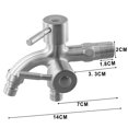 thumbnail image 2 of Suyin Washing Machine Faucet One Inlet Two Outlet Dual-Use Multifunctional Faucet, 2 of 9