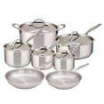 thumbnail image 1 of Meyer Confederation Stainless Steel Cookware Set, 12-piece, 1 of 5