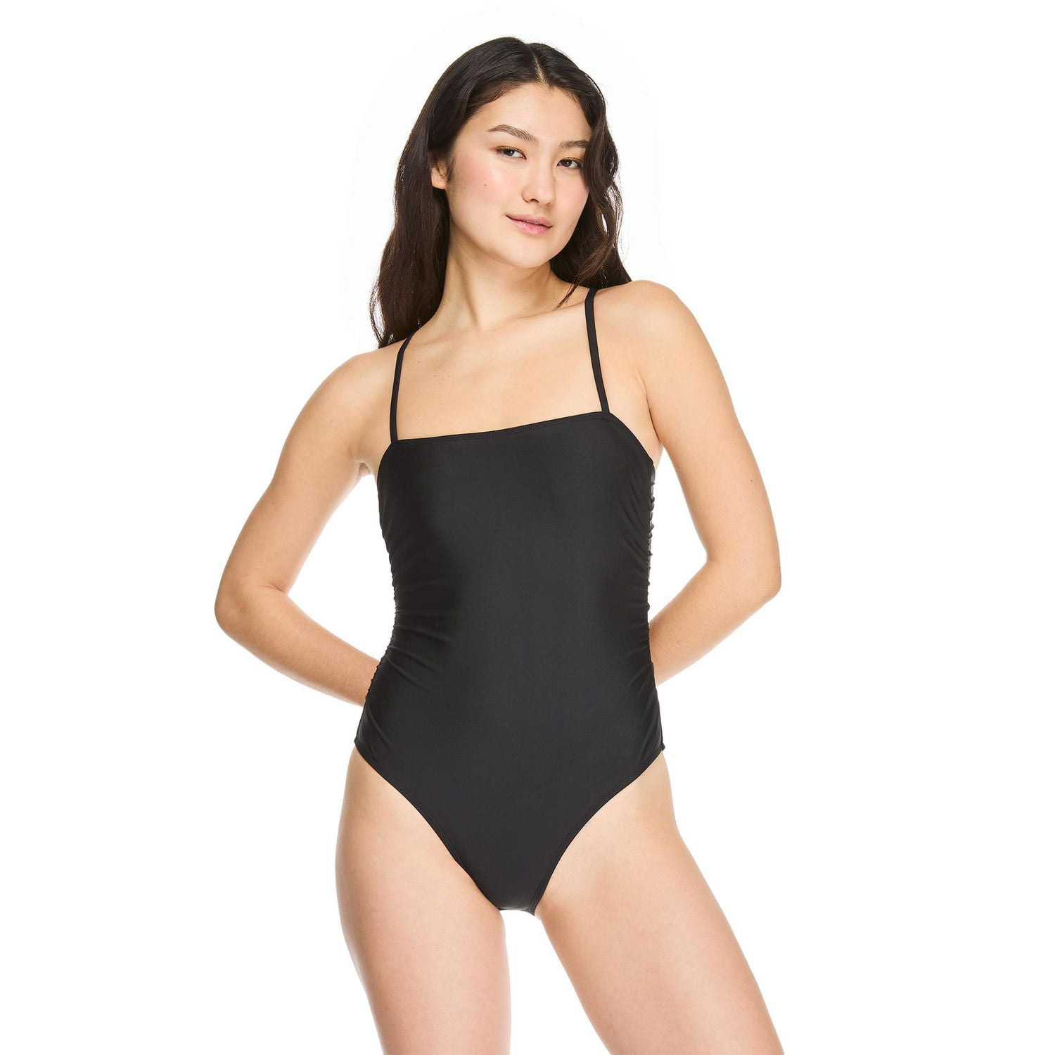 Reebok Women's Shirred One Piece Swimsuit