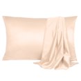 thumbnail image 1 of Unique Bargains Luxury Satin Pillowcase Cool Silk Pillow Case Cover, 1 of 9