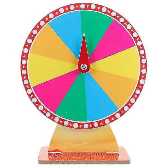 Roue de Roulette Roue de la Fortune Roue de Roulette Rotative Jeu pour Carnaval lin