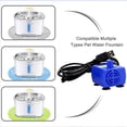 thumbnail image 2 of Pet Fountain Pump Upgraded Cat Water Motor Replacement Cat Dog Water Fountain Dispenser with Intelligent Auto Power Off, 2 of 7