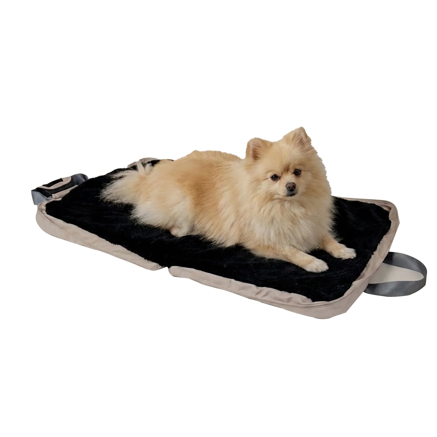 Instachew Gus Travel Pet Bed for Cats & Dogs, Sandy S