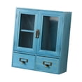 thumbnail image 2 of jifeng Contenant de Bureau Vitrine Mini Boîte de Rangement pour Bijoux pour Maison Commode Chambre Bleu, 2 of 9