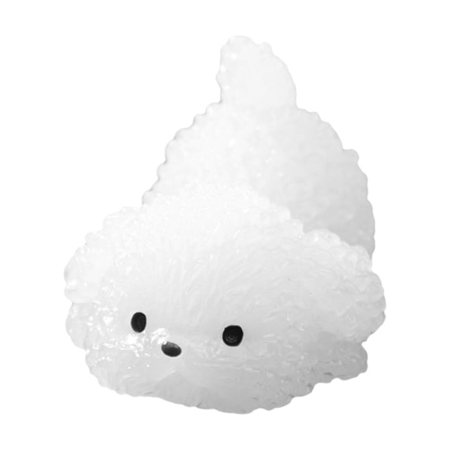 Glow In Dark Miniature Resin Puppy Figurines Cute Dog For Micro Bonsai,It Glows Automatically In The Dark And Is In Six Sizes. Matrix Statue Mattress Bed Frame He Man Statue Garden Statues Outdoor