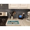thumbnail image 2 of Carolines Treasures CK7834LCB Red Brown Dachshund Kitchen Scene Glass Cutting Board - Large, 2 of 3