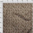 thumbnail image 3 of oneOone Cotton Cambric Brown Fabric Abstract Craft Projects Decor Fabric Printed By The Yard 56 Inch Wide, 3 of 4