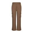 thumbnail image 3 of Teissuly Jeans for Women Fashion Spring/Summer Large Pocket Zipper Button Tight Pants, Size S-XL, 3 of 5