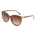thumbnail image 1 of Time & Tru Tort and Gold Polarized Square Sunglasses, 1 of 3