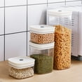 thumbnail image 3 of Birdeem Airtight Food Storage Containers with Lids-Cereal Containers Storage-1Pc Bpa Free Clear Plastic Cereal Containers,Kitchen Pantry Storage Container for Spaghetti Pasta Sugar Flour Oat Cereal, 3 of 6