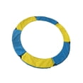 thumbnail image 1 of Trampoline Replacement Pad Safety Padding Spring Cover Yellow Blue Waterproof Durable Replacement Spring 1.2m, 1 of 9