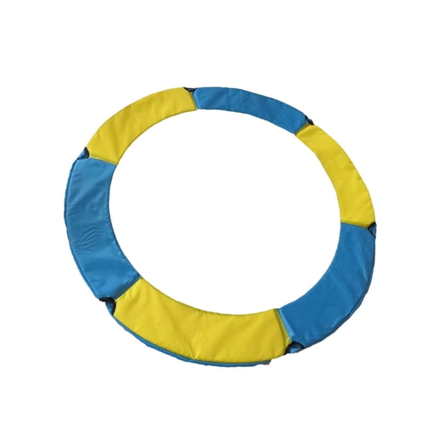 Trampoline Replacement Pad Safety Padding Spring Cover Yellow Blue Waterproof Durable Replacement Spring 1.2m