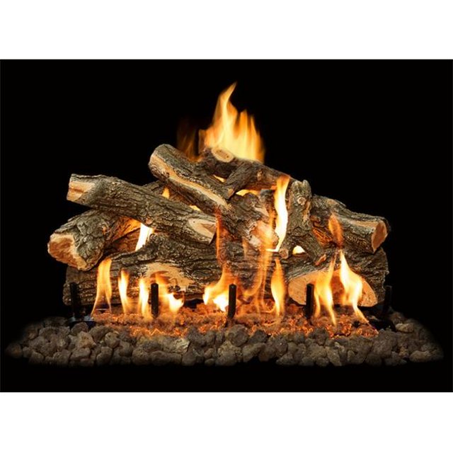 Grand Canyon Gaz Logs AWOST30LOGS Arizona Chêne Vieilli Logs Transparents, 30 Po.