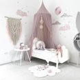 thumbnail image 2 of Estbridg Dome Princess Bed Canopy Round Lace Mosquito Net Hanging House Netting Curtains, 2 of 6
