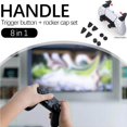 thumbnail image 4 of Maoww Capuchons de Poignée pour Joystick, Couvre-Manettes 8 en 1, Rallonges de Gâchettes Boutons L2 R2, Capuchons de Poignées pour Joystick pour Manette PS5, 4 of 7