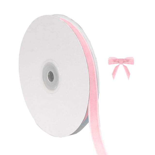 Velvet Ribbon for Elegant Christmas Tree Ornaments and Wedding Invitation Decorations