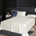 thumbnail image 1 of Pure Mulberry Silk 22 Momme Seamless Flat Sheet, 1 of 9