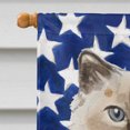 thumbnail image 3 of Carolines Treasures CK3037CHF Ragdoll Drapeau Américain Toile Taille Maison, 3 of 4