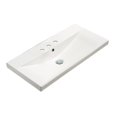 thumbnail image 2 of American Imaginations 31.73-in. W 3H4-in. Ceramic Top Set In White Color - Overflow Drain Incl. AI-30700, 2 of 8