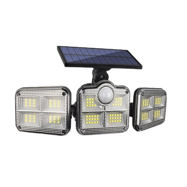 Clearance,Outdoor Lights For Patio,Solar Lights Outdoor With Motion Sensor 3 Heads Security Lights Solar Powered 280 LED Light Motion Detected For Garage Yard Entryways Patio IP65