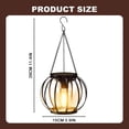 thumbnail image 3 of Retro Mesh Pendant | Outdoor Garden Courtyard Decoration Hollow | Energy Saving And Adding Atmosphere,2 Chandeliers, 3 of 7