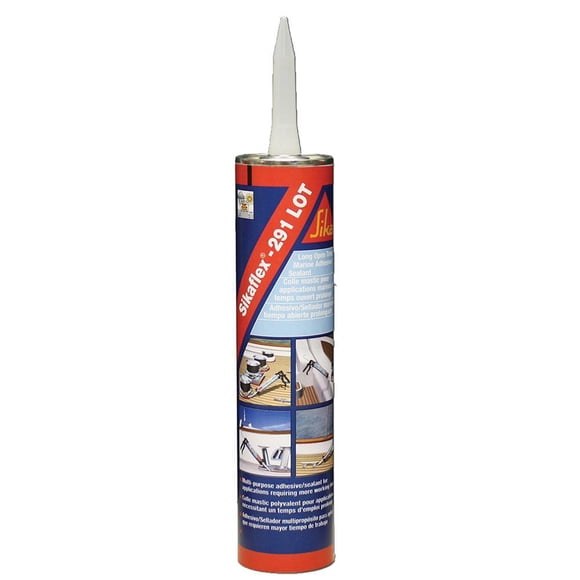 Sika Sikaflex? 291 LOT Adhésif et Scellant à Polymérisation Lente 10.3oz(300ml) Cartouche - Acajou