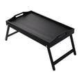 thumbnail image 4 of DOLITY Bamboo Breakfast Tray Flexible Portable Laptop Desk for Sofa Couch Floor black, 4 of 9