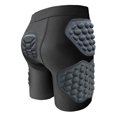 thumbnail image 1 of Lipstore Children's Padded Training Shorts for Cycling Lightweight Hip & Thigh Guards Size M, 1 of 8