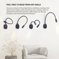 thumbnail image 4 of Generic 3W Warm Light Adjustable 360-Degree Bendable Wall Lamp Bedside Reading, 4 of 9