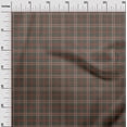 thumbnail image 2 of oneOone Georgette Viscose Fabric Tartan Check Printed Craft Fabric BTY 42 Inch Wide, 2 of 4