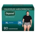 thumbnail image 2 of Depend Sous-vêtements pour Hommes à Absorption Maximale (Très Grand), 2 of 3