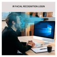 thumbnail image 2 of 2K Webcam Web Camera PC, IR  Recognition, with Noise-Reduction Mics for Streaming Conferencing ,Easy to Install, 2 of 6