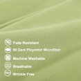 thumbnail image 3 of PiccoCasa 2 Pcs Body Pillowcases Microfiber Envelope Long Pillowcover, Standard Sage, 3 of 8