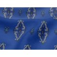 thumbnail image 5 of oneOone Viscose Jersey Medium Blue Fabric Block Craft Projects Decor Fabric Printed By The Yard 60 Inch Wide, 5 of 5