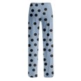 thumbnail image 4 of fatyb Lounge Pants for Women Printed Pajama Pants with Drawstring Womens Comfortable Wide Leg Pants, 4 of 6