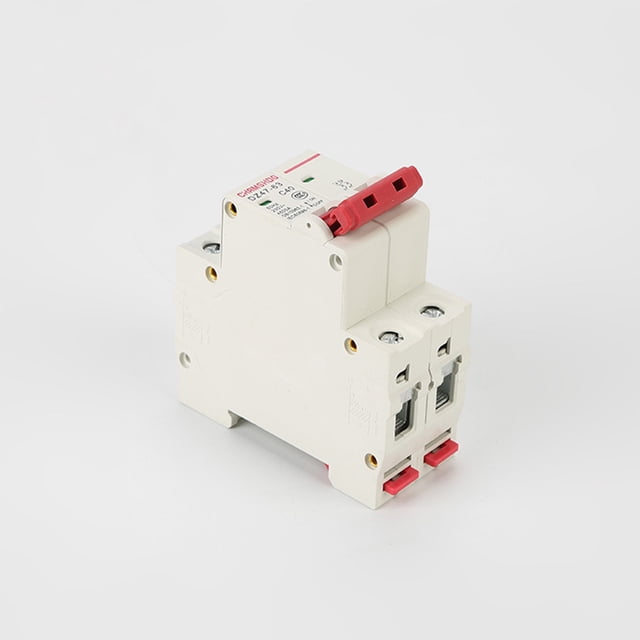 230V Remplacement de Disjoncteur de Maison Hôtel Protection de Circuit de Chambre Interrupteur à Poignée Unique Composant de Contrôleur d'Alimentation Accessoires 63A