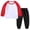 AA-Red, variant on lcziwo Gifts for Dad! Kids Boys Girls Cute Color Block Long Sleeve Pullover Tops and Drawstring Jogger Pants with Pocket Sweatsuit 2 Piece Sets Fall Winter Clothes