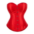 thumbnail image 1 of UPPADA Corset Plus Size On Sale,Womens Corset Tops Steampunk Corset Lace Up Top Overbust Corset Floral Corset Top Corset Bustier Top Cute Underbust Corset Top, 1 of 2