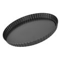 thumbnail image 3 of Tart Pan, Easy to Clean Carbon Steel Non Stick Tart Pan  For Kitchen 13 Inch, 3 of 8