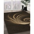 thumbnail image 3 of Ahgly Tapis Rectangulaire Lavable en Machine Intérieur Transitionnel Chêne Brun, 5 Pieds x 8 Pieds, 3 of 7