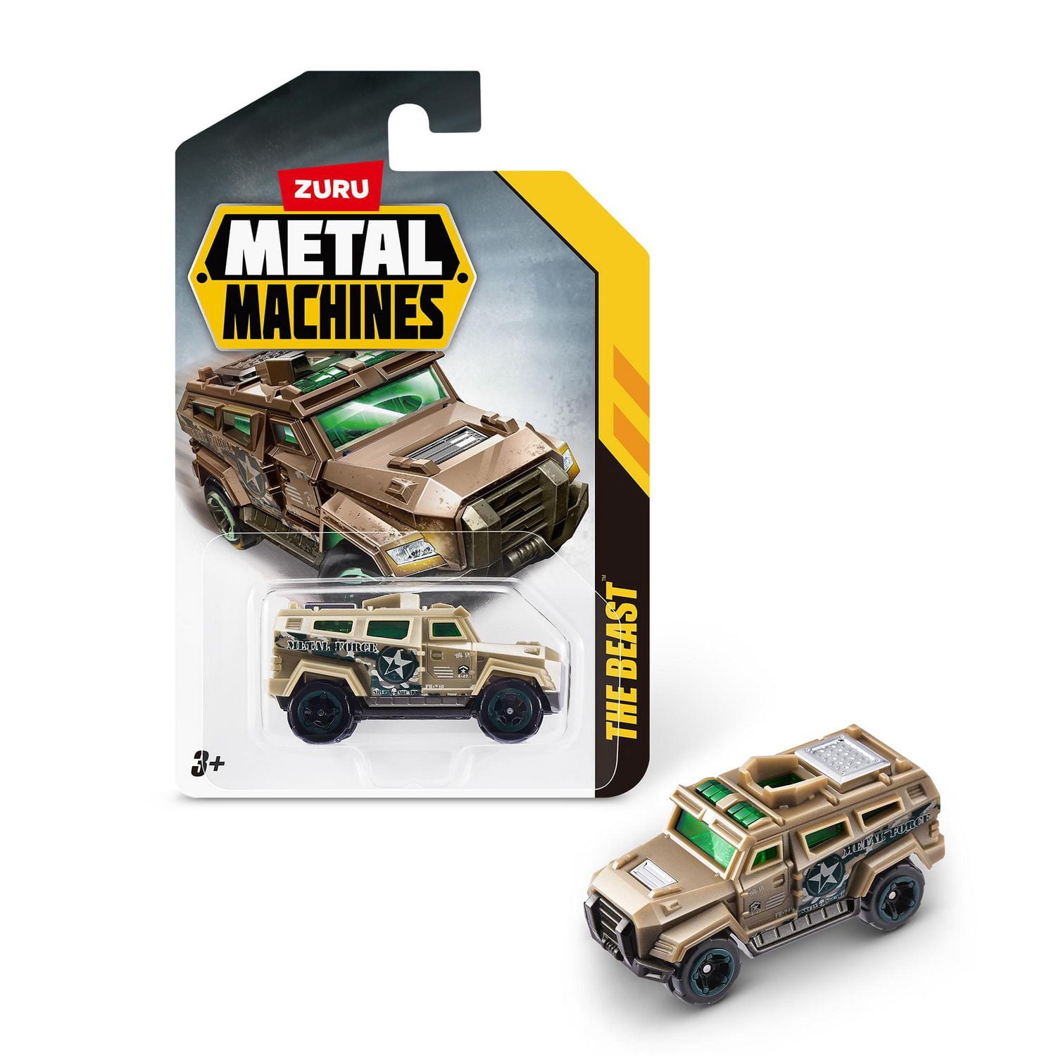 Ensemble de 1 petite voiture de course Machines en métal de ZURU (les styles peuvent varier