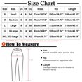 thumbnail image 3 of Pantalons en Lin pour Femmes Été 2023 Mode Ample Taille Élastique Boutons Imprimé Mince Extensible Pantalons Skinny Taille Haute Grande Taille pour Femmes, 3 of 4