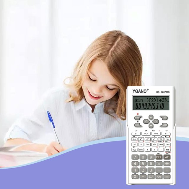 Aqestyerly Scientific Calculator for Students Multi-Functional Exam Calculator Macaron Style Back to School Supplies HWRETIE