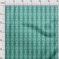 thumbnail image 3 of oneOone Silk Tabby Teal Green Fabric Asian Block Print Craft Projects Decor Fabric Printed By The Yard 42 Inch Wide, 3 of 4