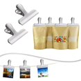thumbnail image 4 of Seal Clip, 2Pcs Stainless Steel Food Folder for Coffee Snack Bread Bag Sealing, 4 of 5