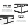thumbnail image 3 of ULIESC Queen Box Spring, 7 Inch Queen Size Box Spring Only, Metal Box Spring Queen with Fabric Cover, Sturdy Mattress Foundation, Noise Free, Non-Slip, Easy Assembly, 3 of 7