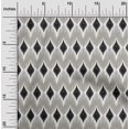 thumbnail image 1 of oneOone Cotton Poplin Fabric Geometric Ikat Printed Craft Fabric BTY 42 Inch Wide, 1 of 4