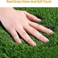 thumbnail image 4 of HLONK 41” X 30” Artificial Grass Patch for Dogs Potty Training  Washable Reusable Turf Grass Pee Pads for Small to Large Dogs, 4 of 7