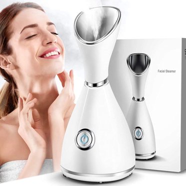 Facial Steamer, Warm Mist Face Steamer Professional Facial Humidifier Portable for Home Skin Spa, Atomizer for Deep Cleaning Pores and Moisturizing (1)